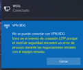 Error VPN